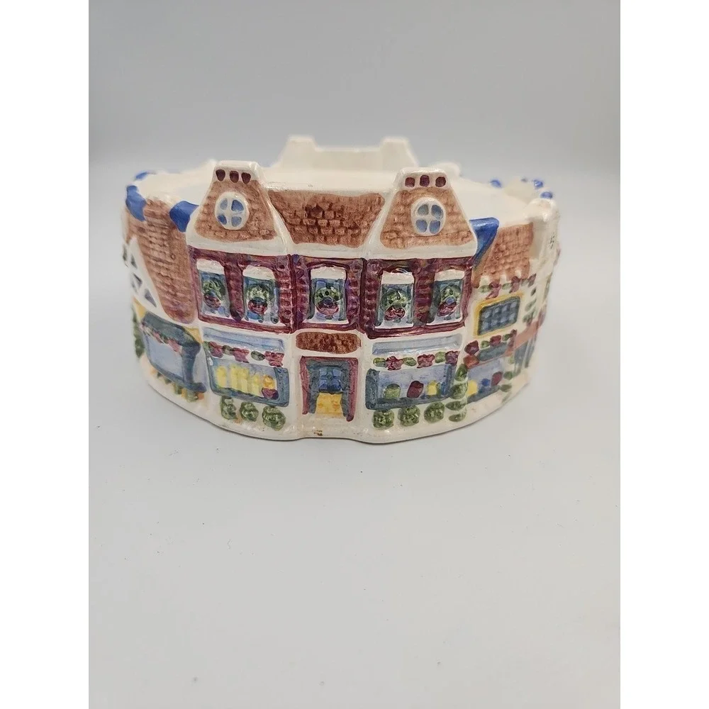 Victorian Christmas  Cookie/Candy Dish By Cardinal,‎ Inc